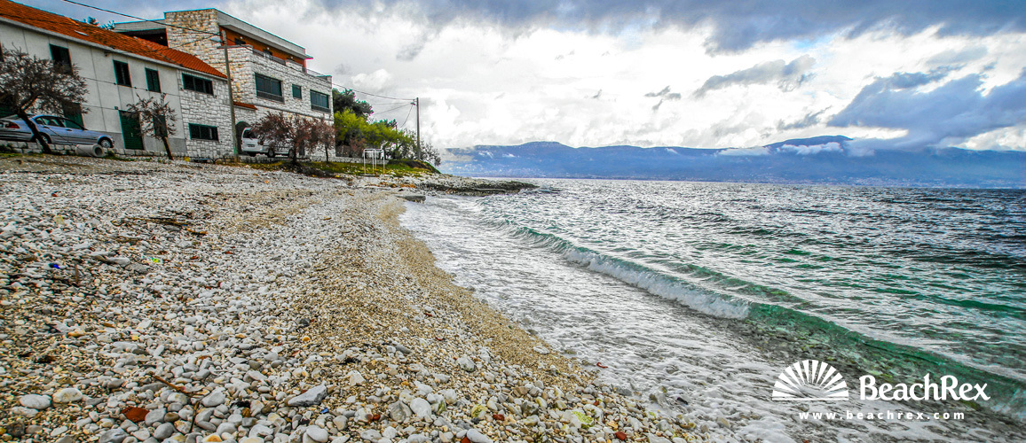 Croatia - Dalmatia  Split - Island Čiovo -  Slatine - Beach Porat