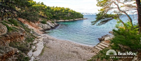 Croatia - Dalmatia  Split - Island Hvar -  Jelsa - Beach Bočić