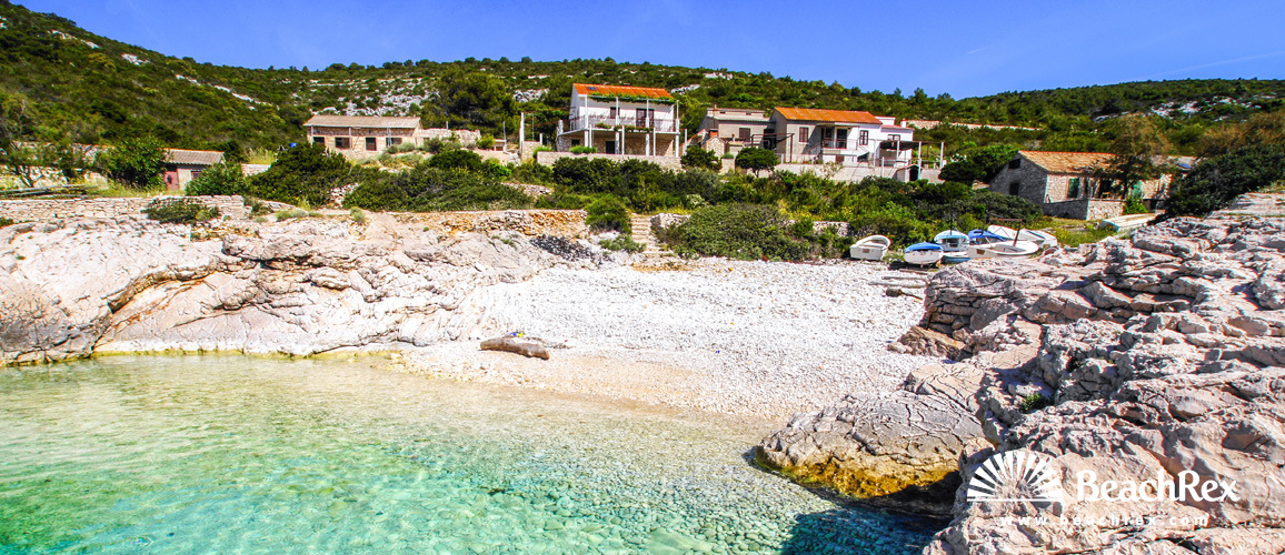 Croatia - Dalmatia  Split - Island Vis -  Marinje Zemlje - Beach Mala Travna