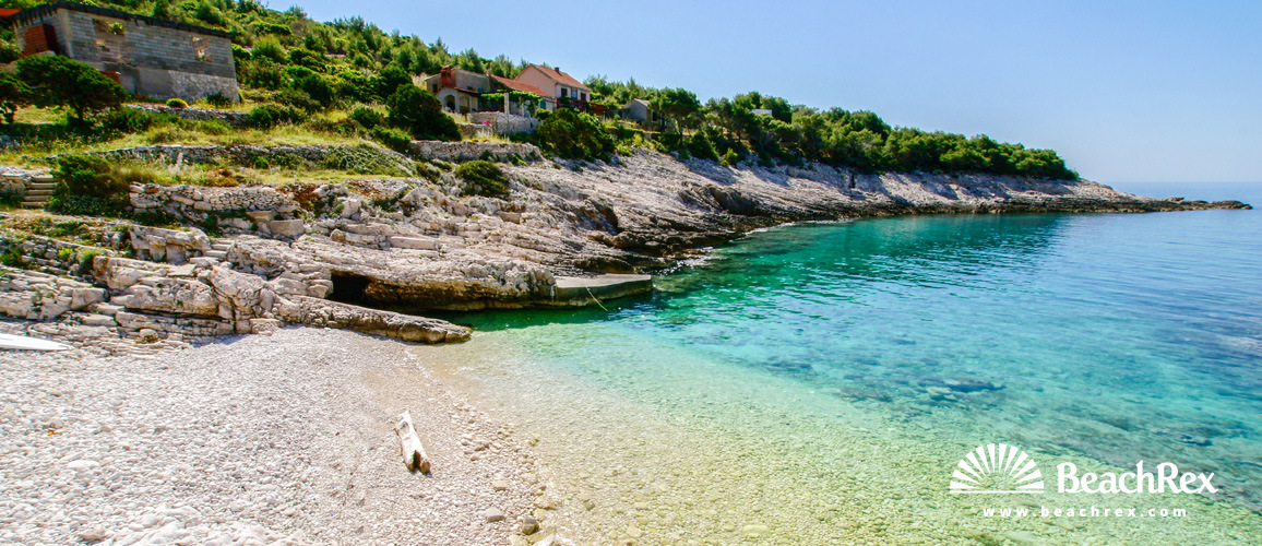 Croatia - Dalmatia  Split - Island Vis -  Marinje Zemlje - Beach Mala Travna