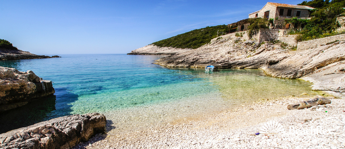 Croatia - Dalmatia  Split - Island Vis -  Marinje Zemlje - Beach Mala Travna