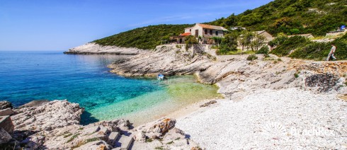 Croatia - Dalmatia  Split - Island Vis -  Marinje Zemlje - Beach Mala Travna