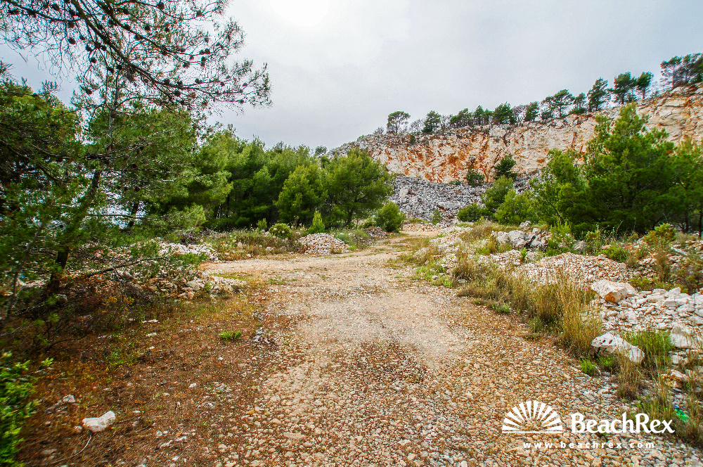 Croatia - Dalmatia  Split - Island Brač -  Sutivan - Beach Vedrana