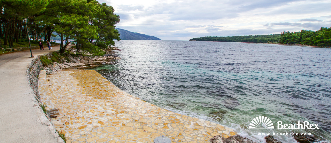 Croazia - Dalmazia  Split - Isola Hvar -  Stari Grad - Spiaggia Oslič