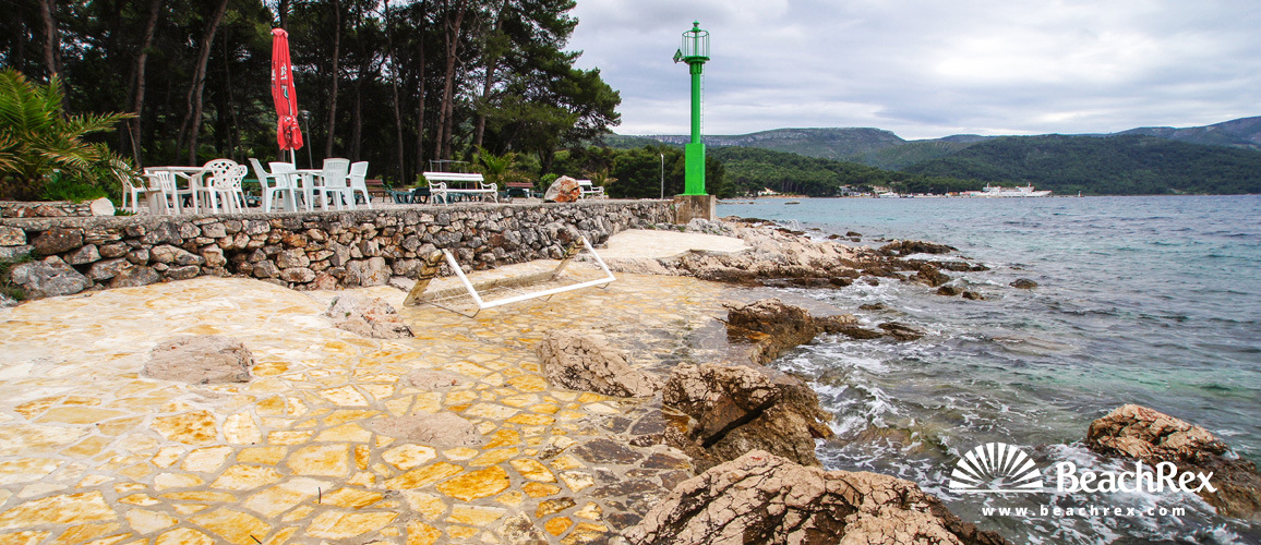 Croazia - Dalmazia  Split - Isola Hvar -  Stari Grad - Spiaggia Oslič
