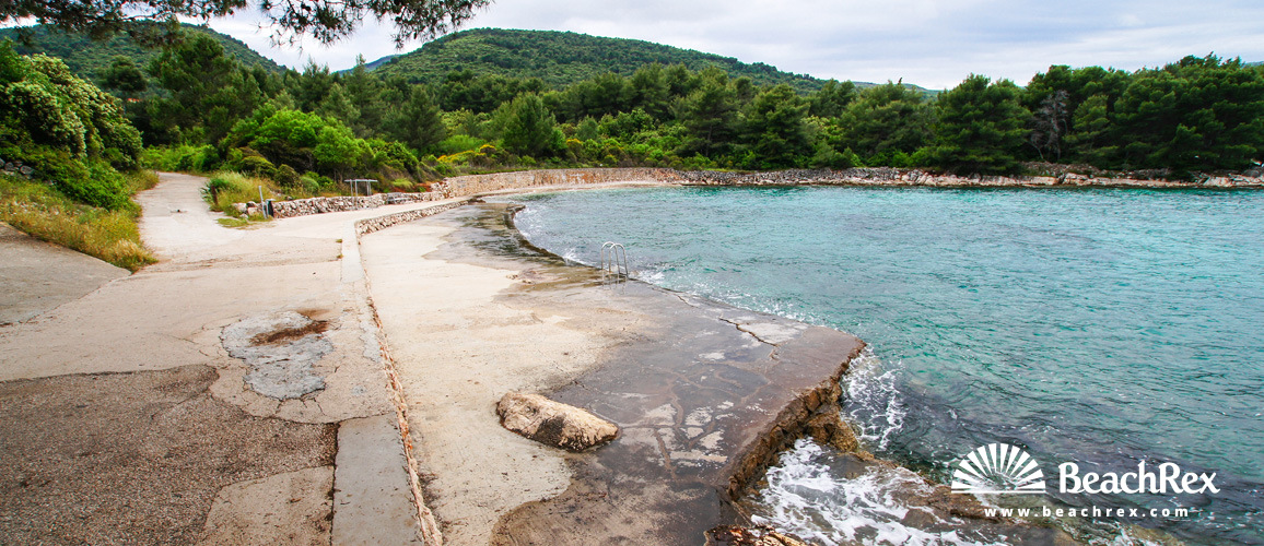 Croazia - Dalmazia  Split - Isola Hvar -  Stari Grad - Spiaggia Oslič