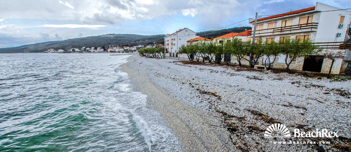 Croatia - Dalmatia  Split - Island Čiovo -  Slatine - Beach Slatine