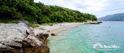 Croazia - Dalmazia  Dubrovnik - Isola Korčula -  Žrnovo - Spiaggia Tri žala