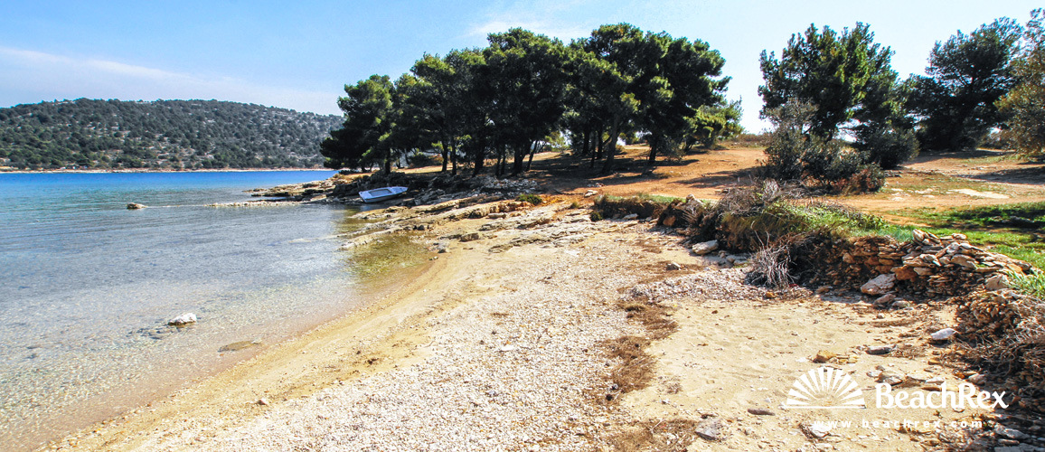 Croatie - Dalmatie  Šibenik - Ile Murter -  Murter - Plage Garbinada