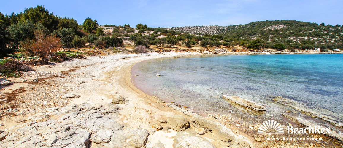 Croatie - Dalmatie  Šibenik - Ile Murter -  Murter - Plage Garbinada