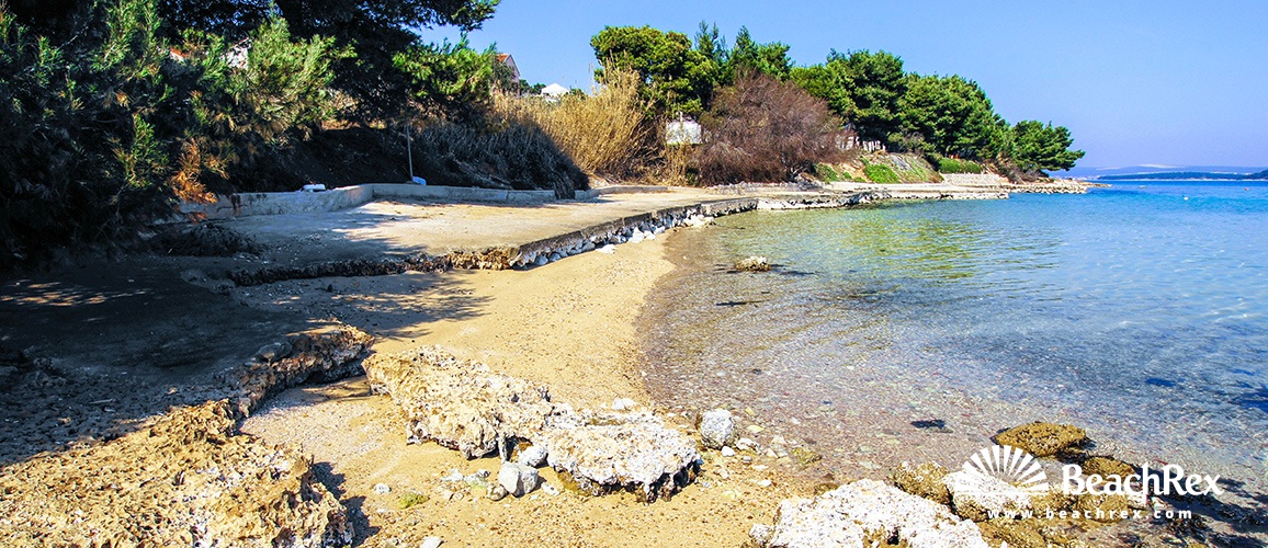 Croacia - Dalmacia  Zadar - Isla Pašman -  Tkon - Playa Klanac