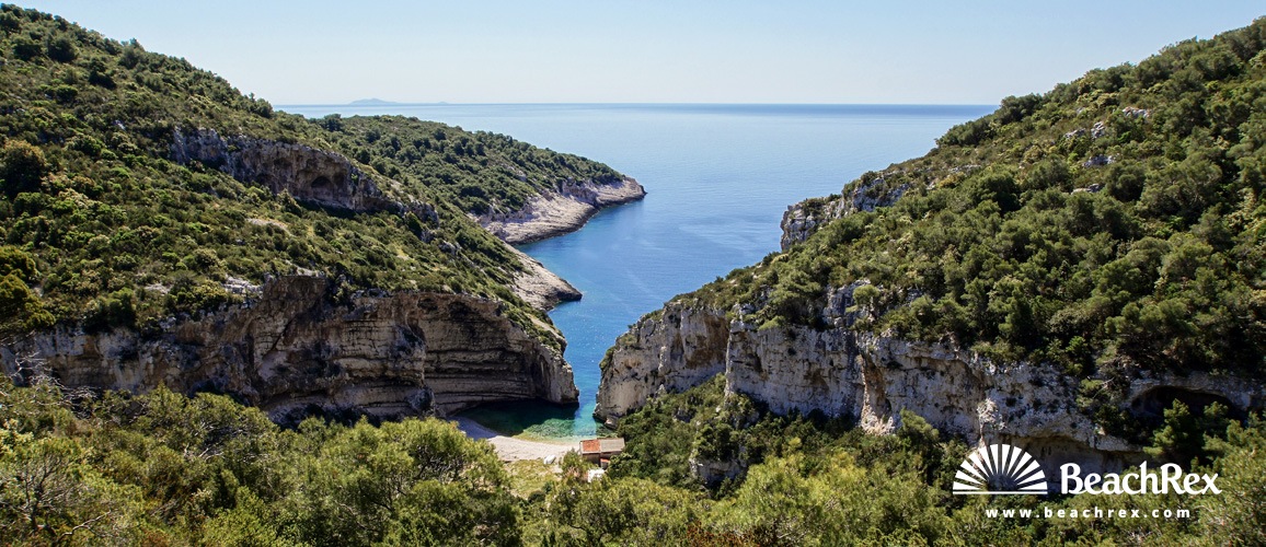 Croatia - Dalmatia  Split - Island Vis -  Marinje Zemlje - Beach Stiniva