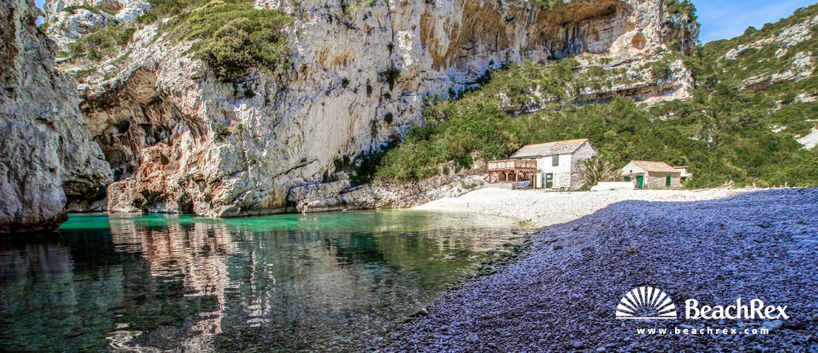 Croatia - Dalmatia  Split - Island Vis -  Marinje Zemlje - Beach Stiniva