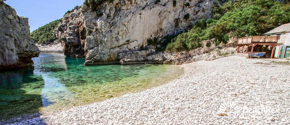 Croatia - Dalmatia  Split - Island Vis -  Marinje Zemlje - Beach Stiniva