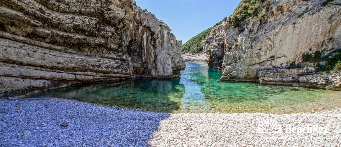 Croatia - Dalmatia  Split - Island Vis -  Marinje Zemlje - Beach Stiniva
