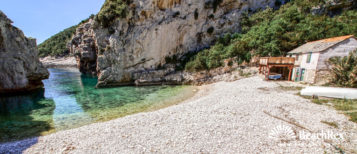 Croatia - Dalmatia  Split - Island Vis -  Marinje Zemlje - Beach Stiniva