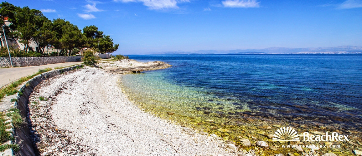 Croatia - Dalmatia  Split - Island Brač -  Sutivan - Beach Grgina