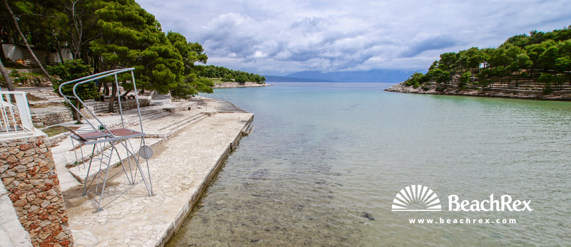 Croatia - Dalmatia  Split - Island Hvar -  Jelsa - Beach Mina