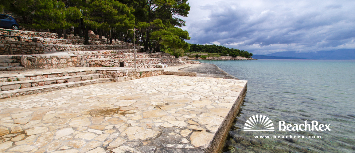 Croatia - Dalmatia  Split - Island Hvar -  Jelsa - Beach Mina
