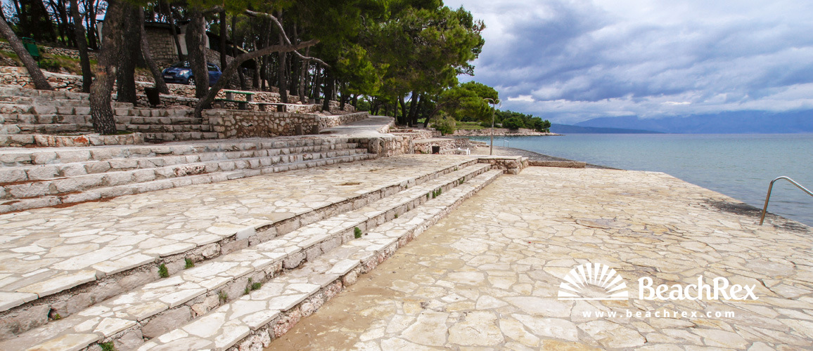 Croatia - Dalmatia  Split - Island Hvar -  Jelsa - Beach Mina