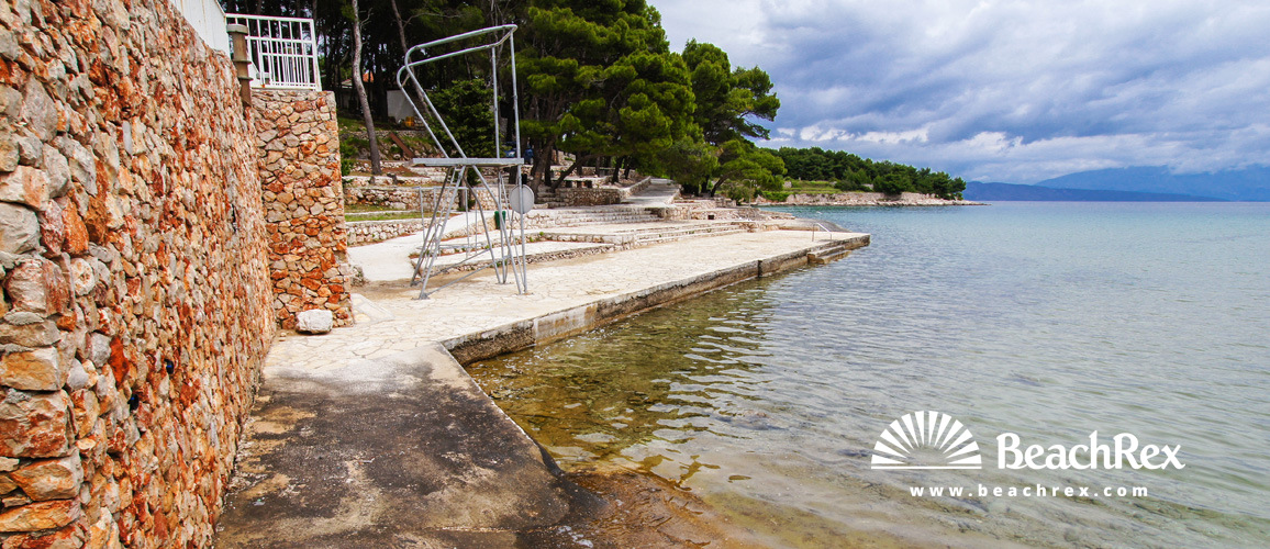 Croatia - Dalmatia  Split - Island Hvar -  Jelsa - Beach Mina