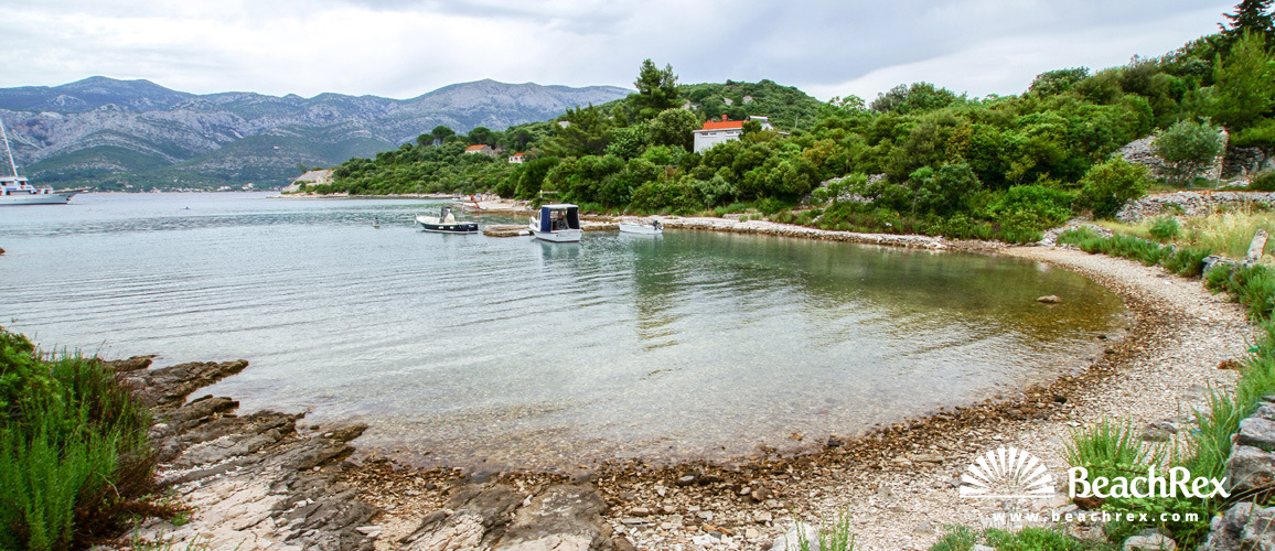 Croatia - Dalmatia  Dubrovnik - Island Korčula -  Žrnovo - Beach Vela Vrbovica