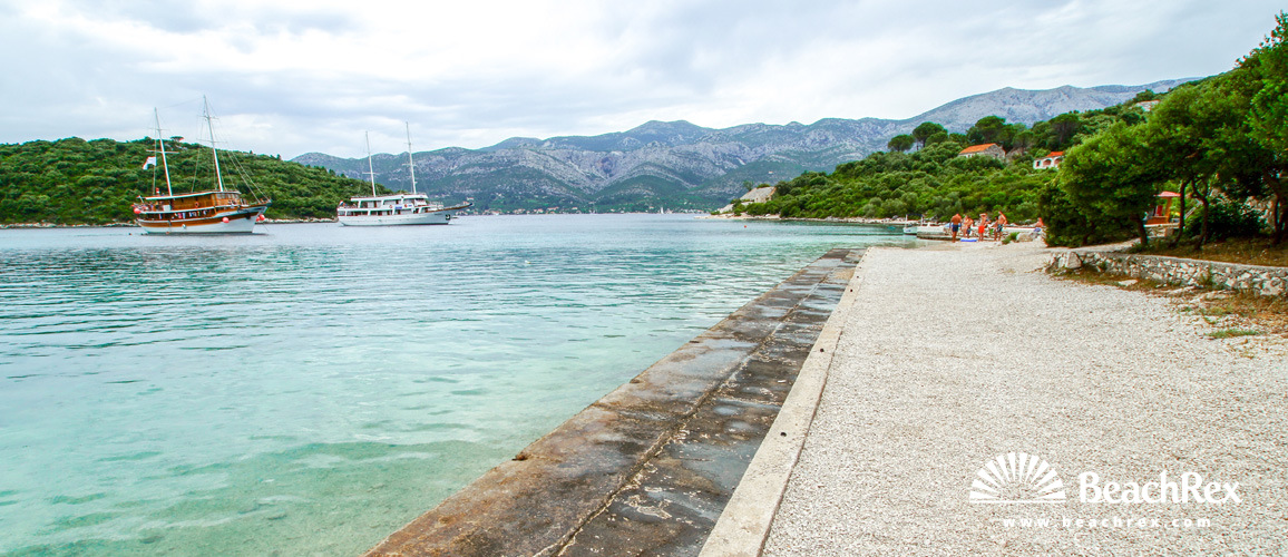 Croatia - Dalmatia  Dubrovnik - Island Korčula -  Žrnovo - Beach Vela Vrbovica