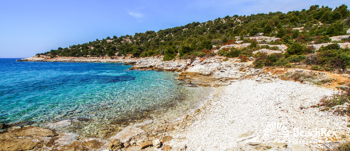 Croatie - Dalmatie  Šibenik - Ile Murter -  Murter - Plage Julija