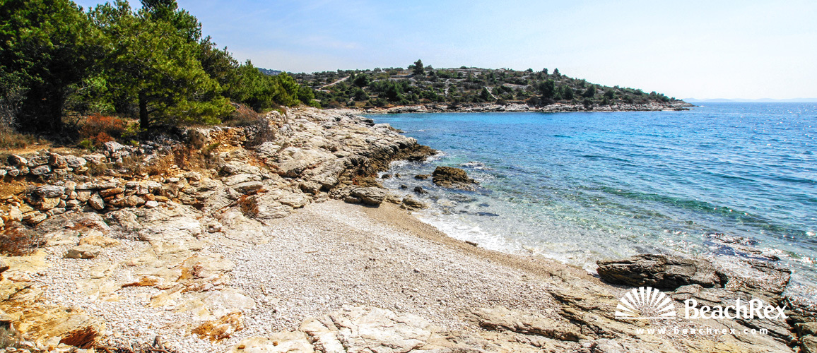 Croatie - Dalmatie  Šibenik - Ile Murter -  Murter - Plage Julija