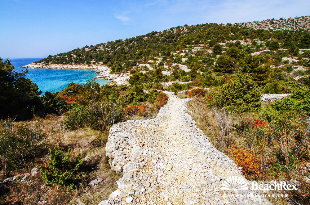 Croatie - Dalmatie  Šibenik - Ile Murter -  Murter - Plage Julija