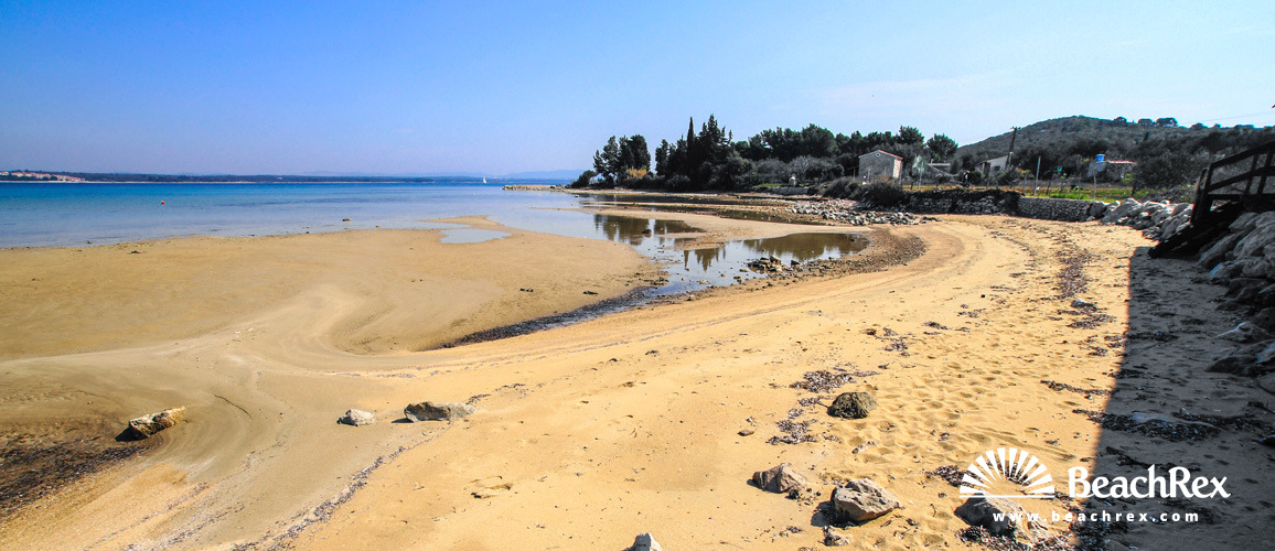 Croatia - Dalmatia  Zadar - Island Pašman -  Tkon - Beach Soline