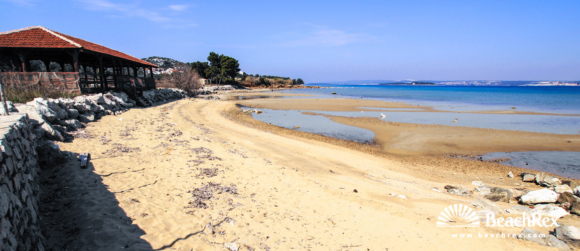 Croatia - Dalmatia  Zadar - Island Pašman -  Tkon - Beach Soline