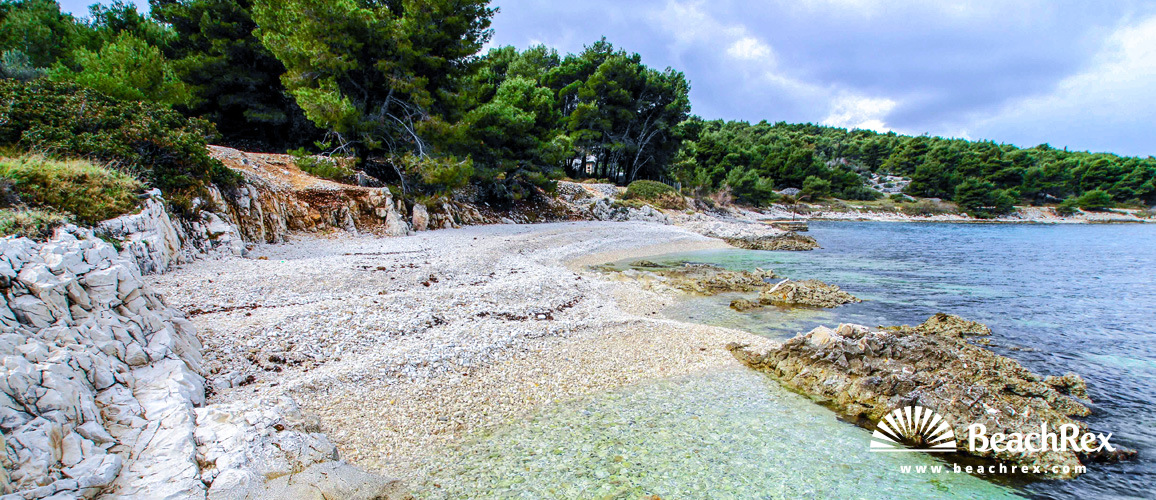 Croatia - Dalmatia  Split - Island Čiovo -  Slatine - Beach Glorija