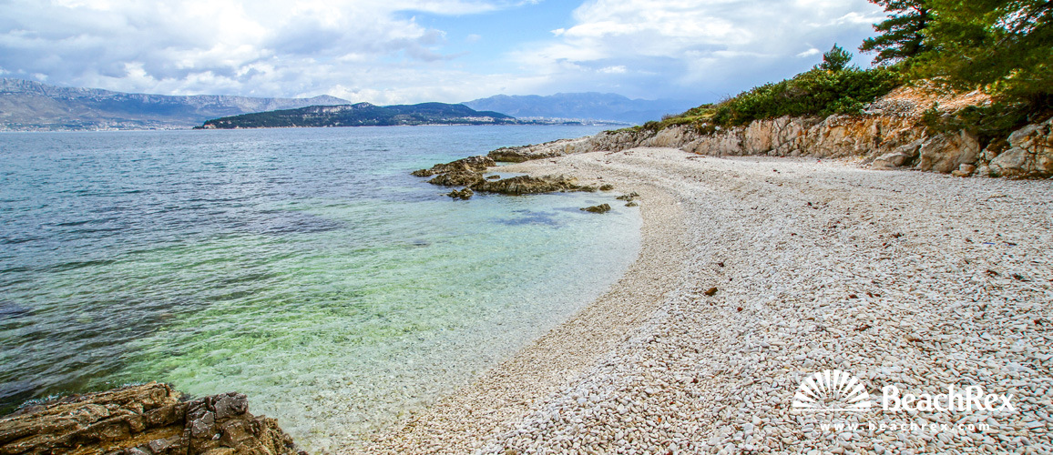 Croatia - Dalmatia  Split - Island Čiovo -  Slatine - Beach Glorija