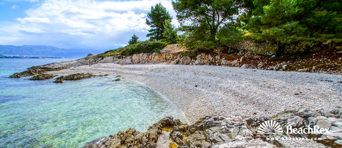 Croatia - Dalmatia  Split - Island Čiovo -  Slatine - Beach Glorija
