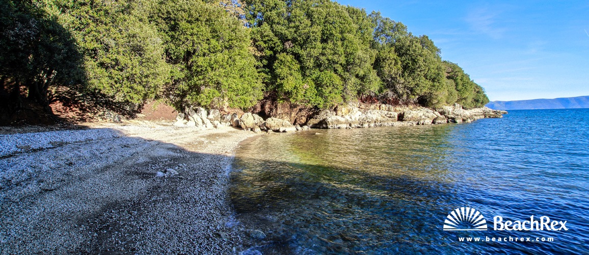 Hrvatska - Istra -  Labin - Plaža mali Portluk