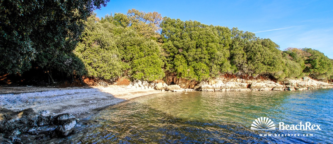 Hrvatska - Istra -  Labin - Plaža mali Portluk