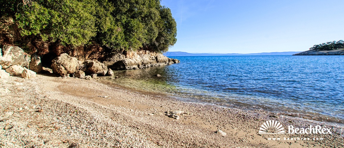 Hrvatska - Istra -  Labin - Plaža mali Portluk