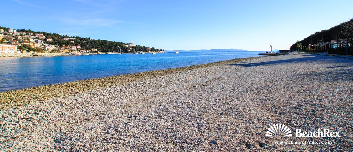 Croatia - Istra -  Rabac - Beach Maslinica