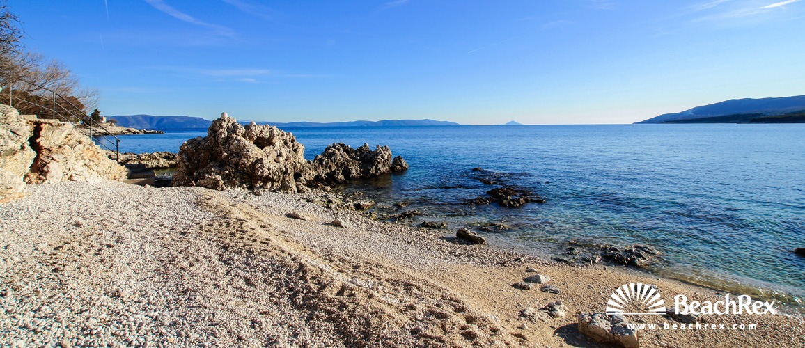 Croatia - Istra -  Rabac - Beach Maršal Tito