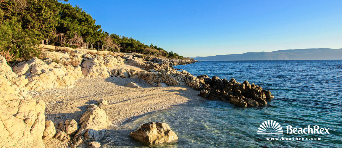 Croazia - Istra -  Rabac - Spiaggia Girandella