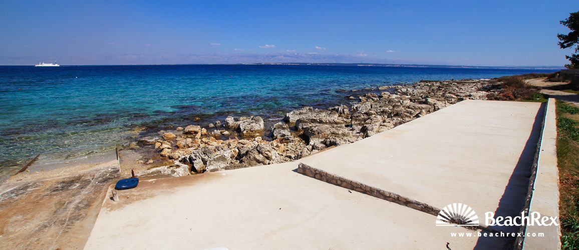 Croatia - Dalmatia  Zadar - Island Ugljan -  Sušica - Beach Sušica