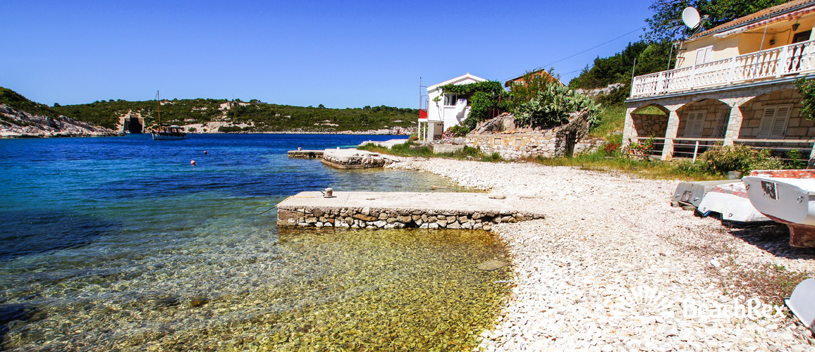 Croatia - Dalmatia  Split - Island Vis -  Rogačić - Beach Rogačić