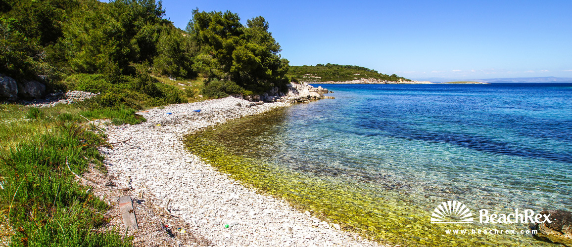 Croatia - Dalmatia  Split - Island Vis -  Rogačić - Beach Rogačić