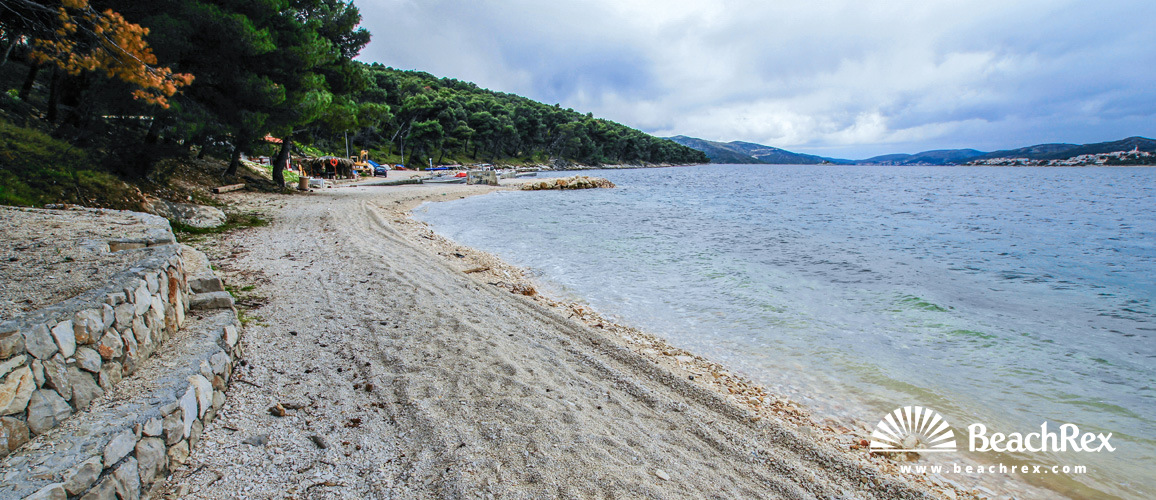 Croatia - Dalmatia  Split - Island Čiovo -  Okrug Donji - Beach Stari Porat