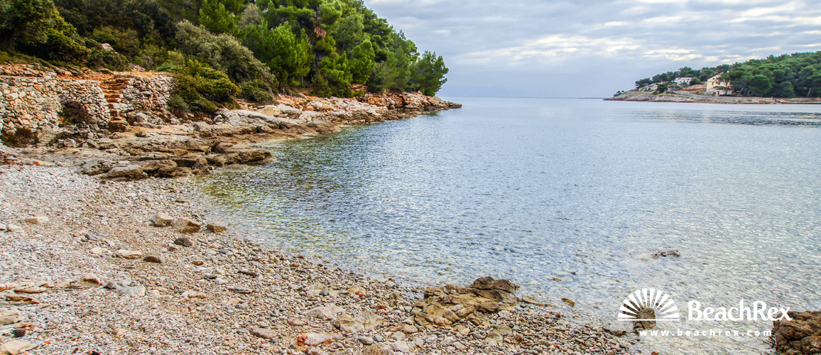 Croatia - Kvarner - Island Lošinj -  Mali Lošinj - Beach Male Valdarke