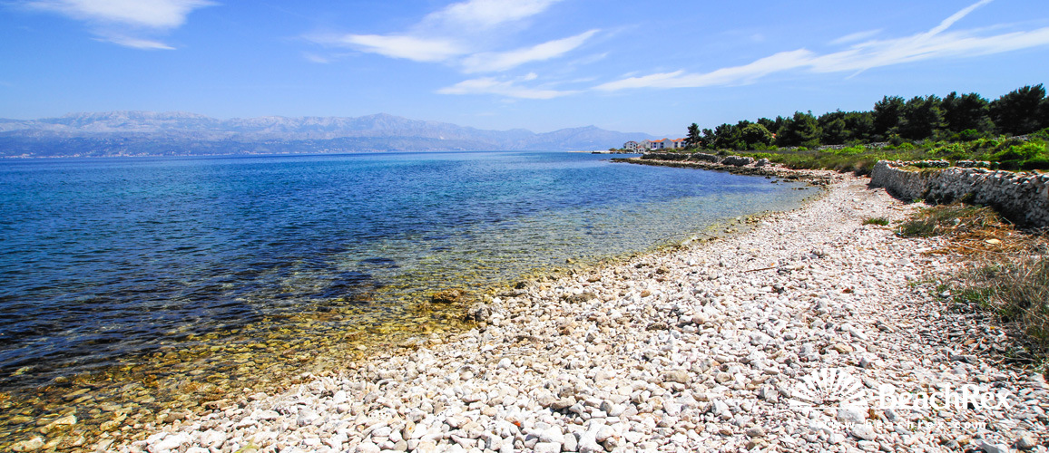 Croatia - Dalmatia  Split - Island Brač -  Mirca - Beach Dolores