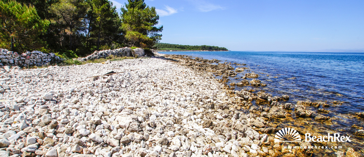 Croatia - Dalmatia  Split - Island Brač -  Mirca - Beach Dolores