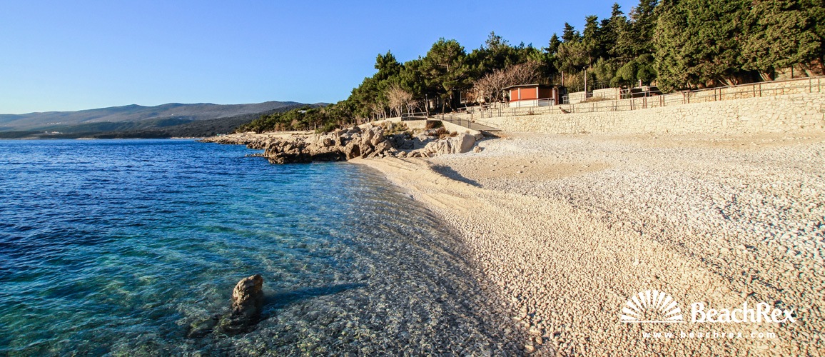 Kroatien - Istra -  Rabac - Strand Sveti Andrea