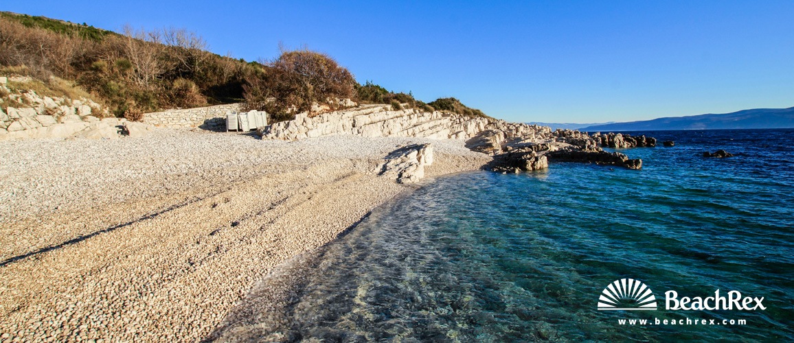 Kroatien - Istra -  Rabac - Strand Sveti Andrea
